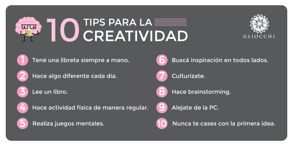 10 tips para la creatividad